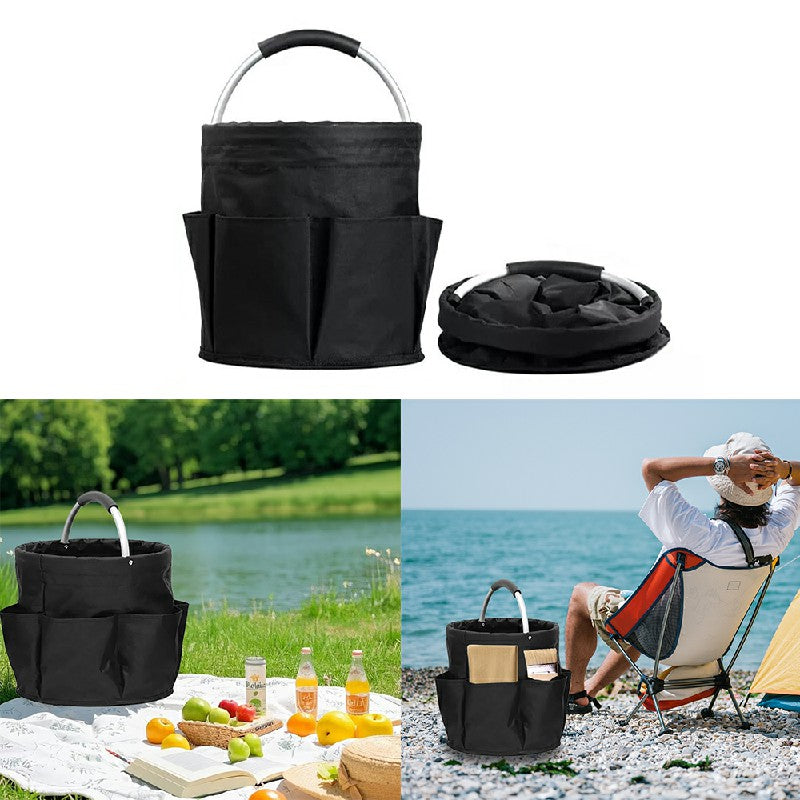 Cleaning Basket with Handle Multifunctional Garden Tools Bag Cleaning Caddy