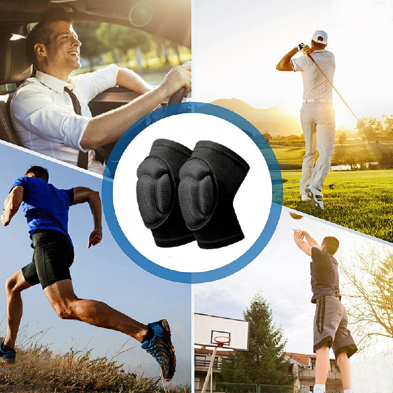 1 Pair Professional Knee Pads Construction Comfort Leg Protectors for Work Safety