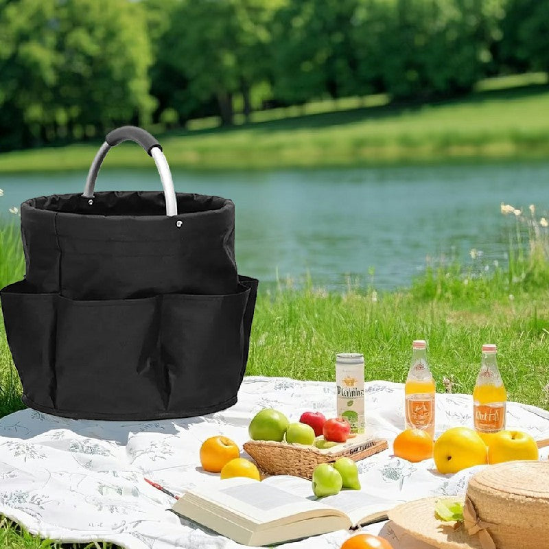 Cleaning Basket with Handle Multifunctional Garden Tools Bag Cleaning Caddy