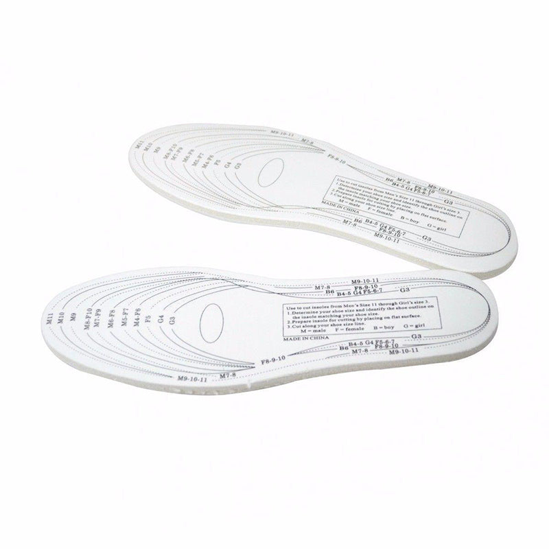 1 Pair of Memory Foam Comfort Shoe Insoles for Sports Foot Feet Orthopedic Unisex
