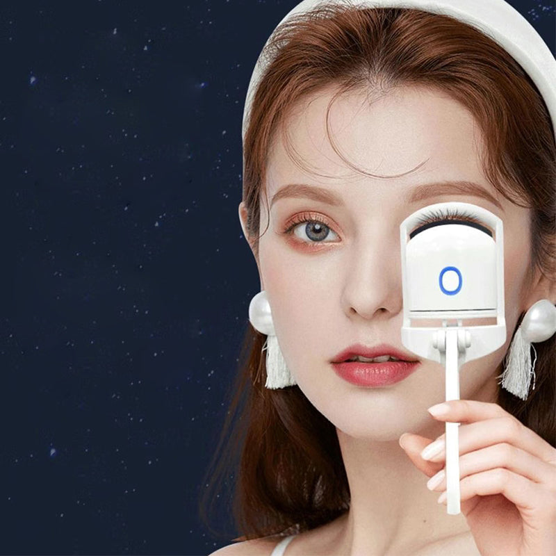 Electric Eyelash Curler Heated Lash Curler USB Rechargeable Makeup Tools for Women