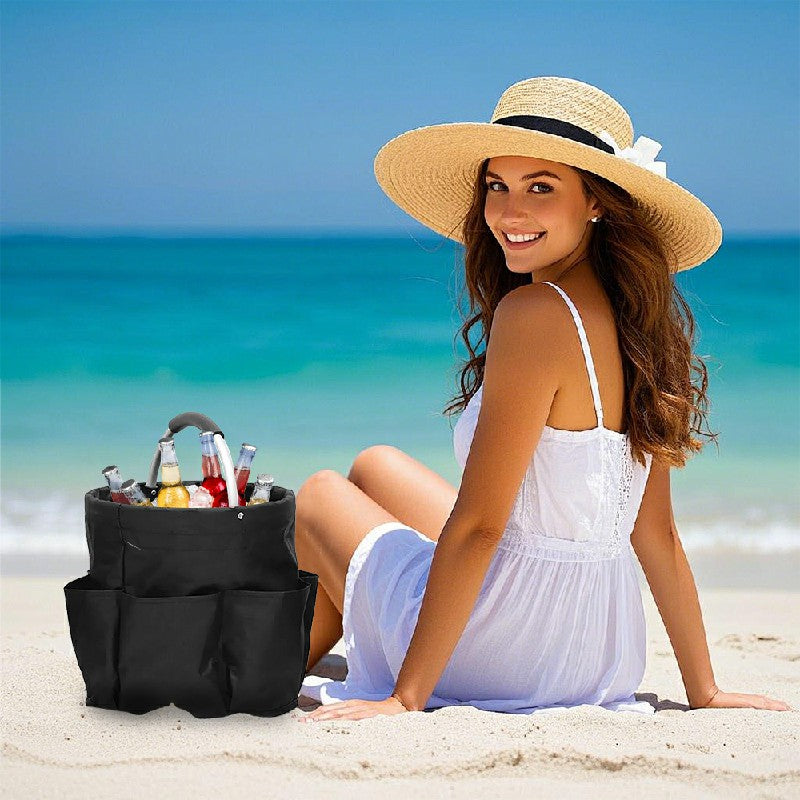 Cleaning Basket with Handle Multifunctional Garden Tools Bag Cleaning Caddy